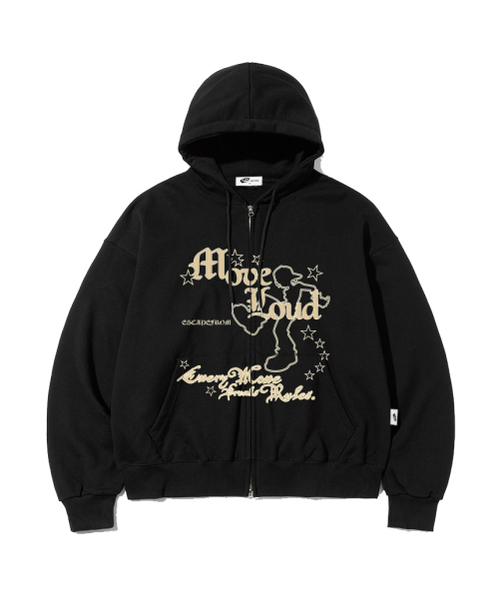 Move broad print 2WAY фуджип джип‑чёрный