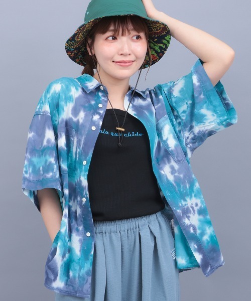 Colorful tie-dye футболка