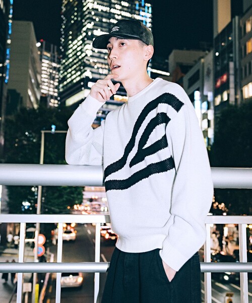 UMBRO SP BIG LOGO Knit pullover — трикотажный пуловер с большим логотипом UMBRO