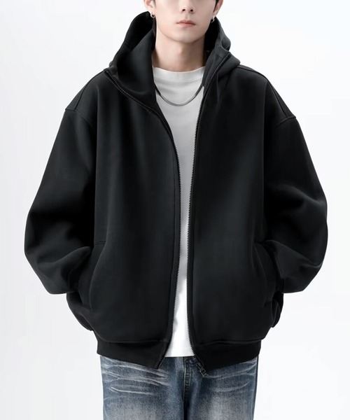 FAPUTA оверсайз джип-ап парка (oversize zip-up parker)