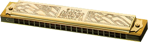 TOMBO/ гармоника (No.1921) сверхбыстрая, 21 отверстие