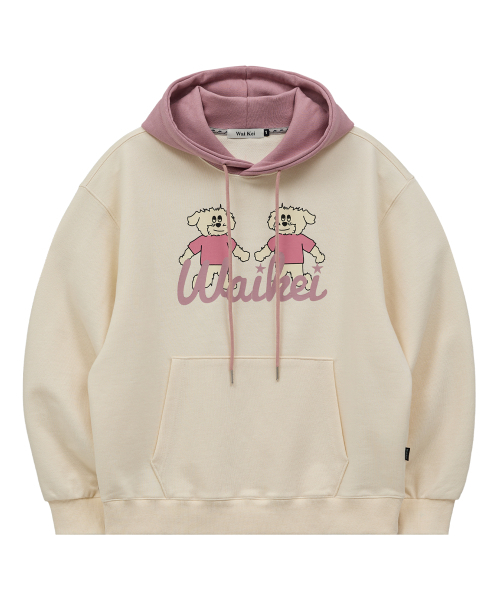 Мульти-калаблок фуд парк — куртка-айборд (Multi-Color Block Hooded Parka)