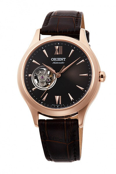 ORIENT наручные часы автомат с ручным подзаводом - ремешок из кожи RN-AG0727Y (Redies)