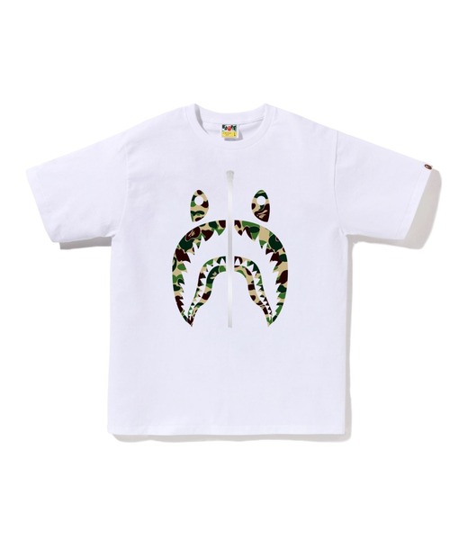 ABC CAMO SHARK TEE — футболка с акулой и камуфляжем ABC