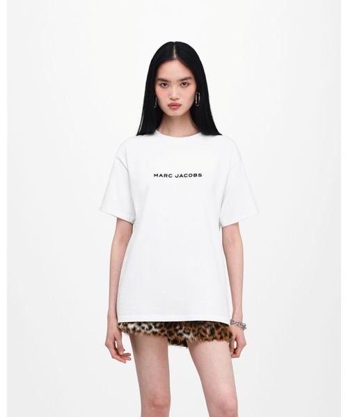 Oversized Runway Bow Logo Tee — оверсайз футболка с бантом и логотипом