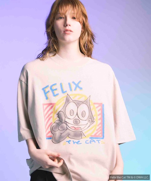 UNISEX [FELIX] Prime‑Over Crew Neck T‑Shirt (MAISON SPECIAL) — унисекс футболка с круглым вырезом "Феликс"