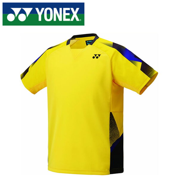 Yonex 10676J — проверенный японский защитный набор для тенниса и бадминтона, цвет светло‑желтый (размер 279)