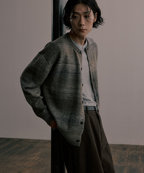 Gradelusion Round Wool Cardigan — круговой вязаный кардиган «Coyote»