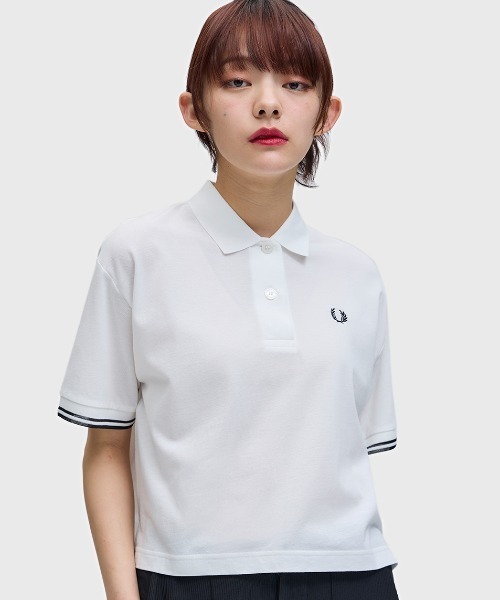 Sheer Tipped Polo Shirt — прозрачное поло с окантовкой