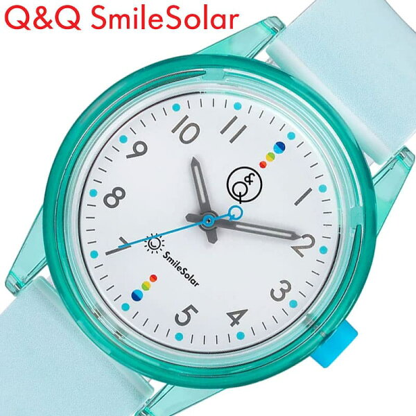Суперлегкие солнечные часы Q&Q Smile Solar для женщин — аналоговые простые детские часы и модели для подростков и малышей, милые и средние, наручные, водонепроницаемые для повседневного использования