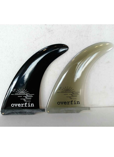 OverFin PIPOD FIN 10.0" [BLACK/GREY] — сэнтарный плавник