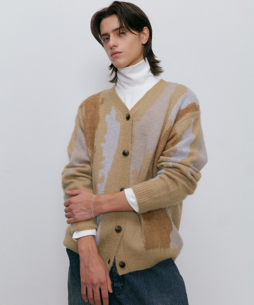 Blend knit cardigan — вязаный кардиган (бежевый)