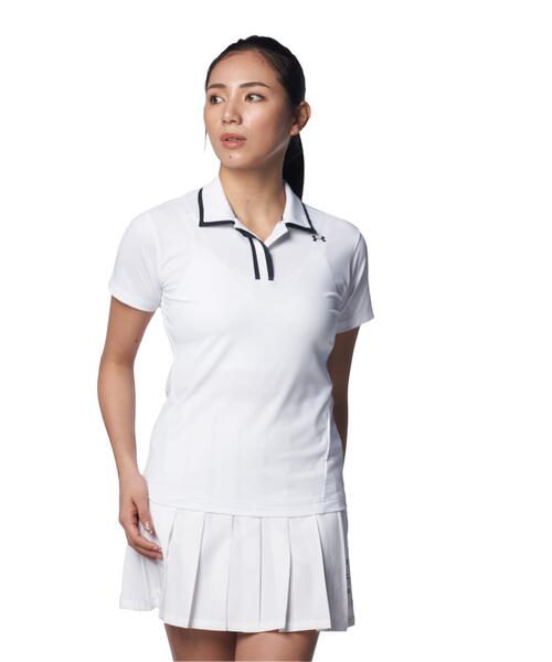 UA Isochill Short Sleeve Pullover — поло (гольф/редизайн)