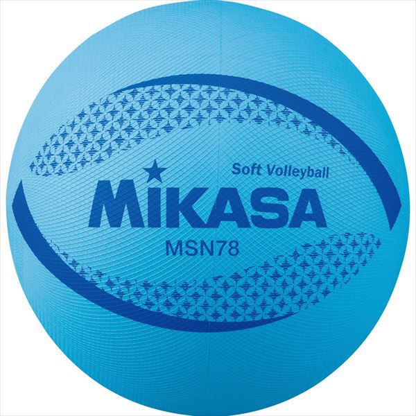 MIKASA MSN78-BL — волейбольный мяч, синий, диаметр 74 см