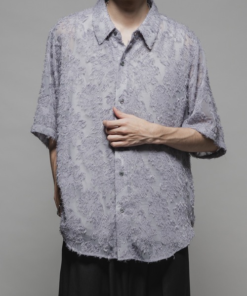 Various loose shirts — свободные рубашки с бахромой, прозрачные