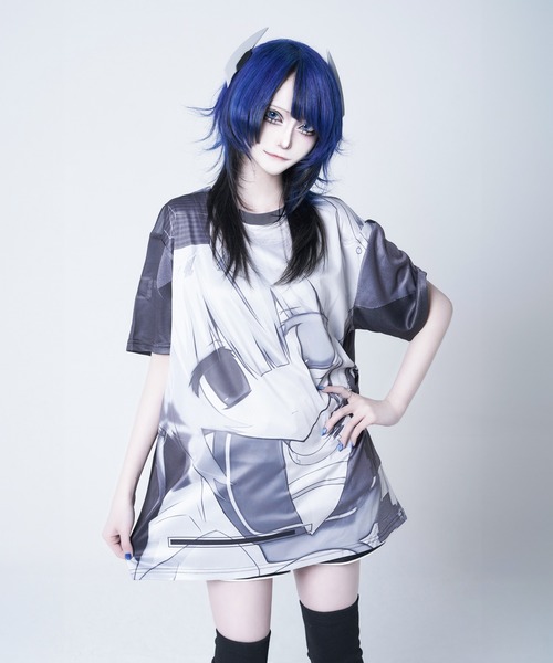Monotone Garment гравитет футболка — Monoton gear graphic T‑shirt