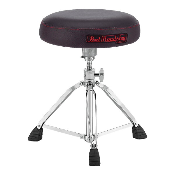 Pearl D-1500 стойка для барабанов / круглая форма сиденья с регулировкой давления, двойная стойка для барабанного кресла Pearl