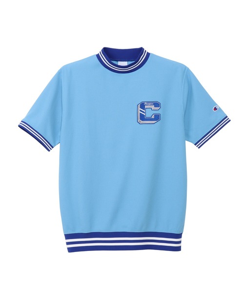 Champion Men's Golf Short Sleeve Relaxed Mock Neck — футболка‑поло