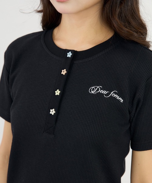 THERMAL HENLEY SS — термальная футболка‑хенли с коротким рукавом