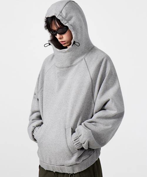 VTG Washing Balaclava Raglan Puff T‑shirt — винтажная футболка с рельефной стиркой