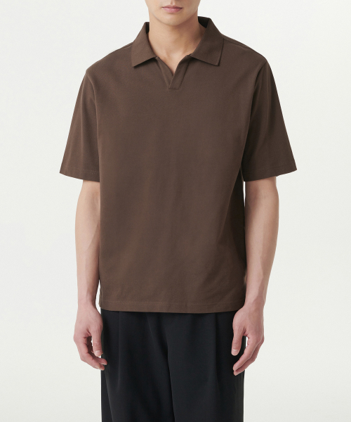 Слитный нейлоновый пике (Black Brown)