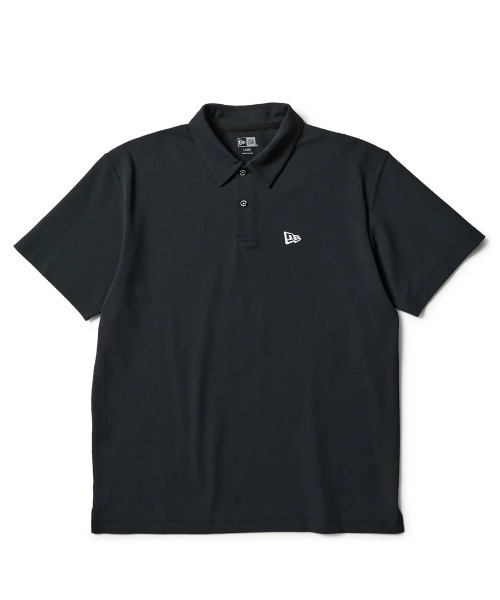 NEW ERA поло S/S Polo Shirt GF SS KANOKO POLO VER LOGO BLK — поло с логотипом, чёрный