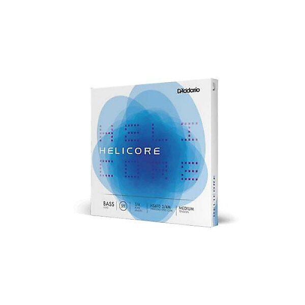 D'Addario HS613 3/4M Helicore Solo струны для деревянного баса B линейный летний специальный