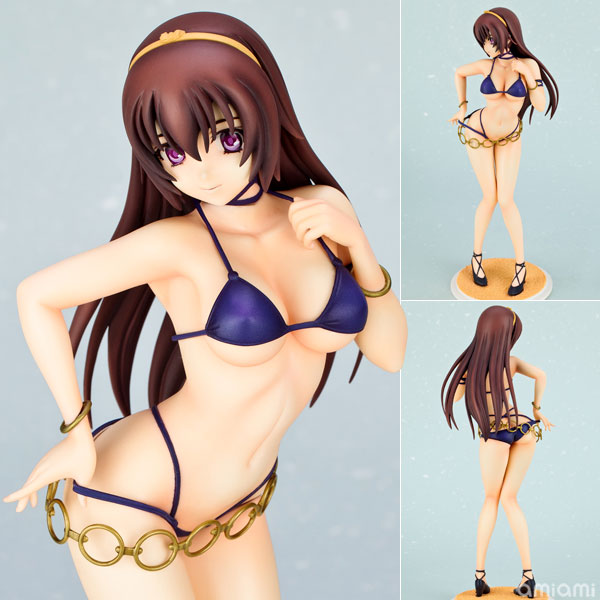 Hyakka Ryoran: Samurai Girls - Sen Tokugawa -Swimsuit ver.- Complete Figure