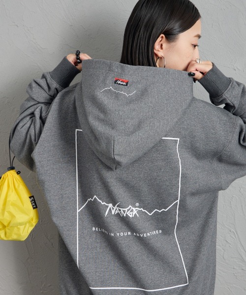 WEB предзаказ NANGA SQUEALOG backprint утеплённый пэч-пальто — Backprint Parka