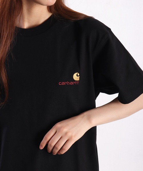 Carhartt WIP Dabru Airpipe винтажный принт полусветлая футболка — 100% хлопок