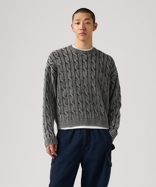 Levi's кармел кейбл куртка — классический Levi's