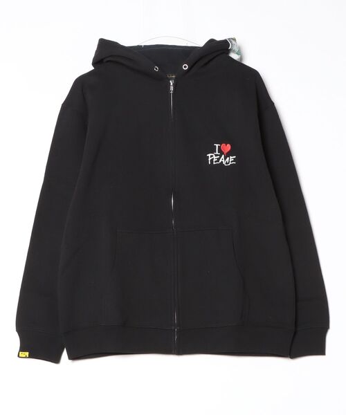 STUD MUFFIN PEACE Front ZIP парка