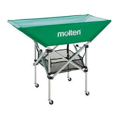 Molten BK0032-G — складная корзина для мячей, низкая, спортивная