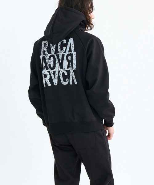 RVCA Men’s NEW STCK ZIP WRWB HD — парка/зип-худи, коллекция AW 2025