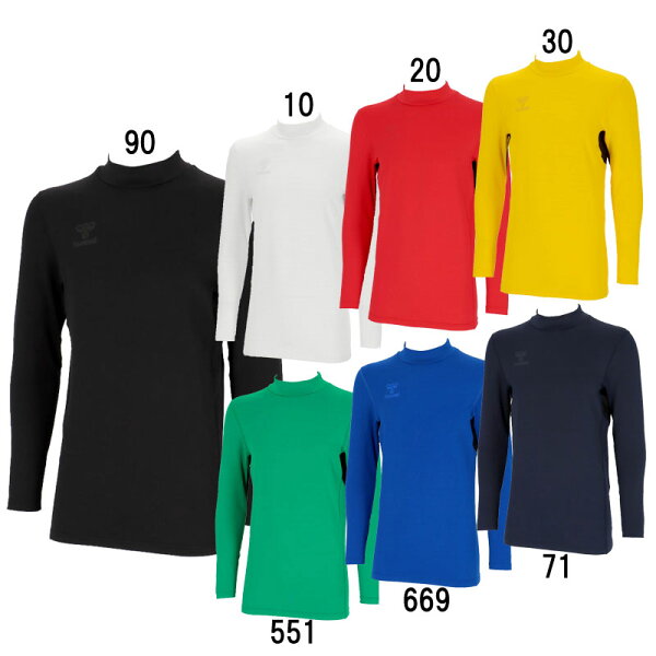 HUMMEL Хюнмел Теплая внутреняя рубашка — пододеяльник, теnplo generiruushy Mock Neck тип 25AW (HAP5164)