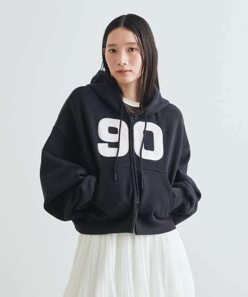 Nike Stadium Fleece Medium Weight Women’s Oversized Cropped Full‑Zip Sweatshirt IV5748-010 Black — укороченный свитшот женский