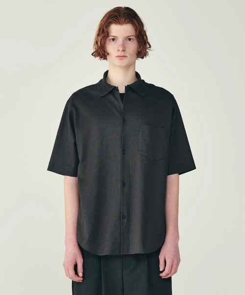 [marka] Organic Cotton Ramie Canoe / S/S футболка