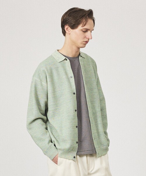 Hanikam Mesh Night Polo Cardigan — ночной поло‑кардиган / футболка
