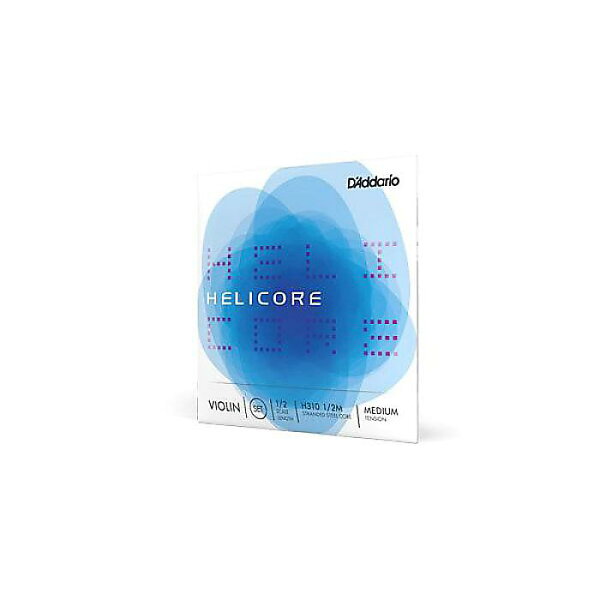 D'Addario H313 1/2M Helicore — струна D для скрипки, средняя, летняя распродажа