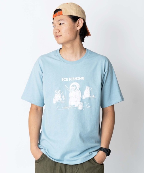 7.4oz ICE FISHING TEE — футболка 7.4oz для зимней рыбалки