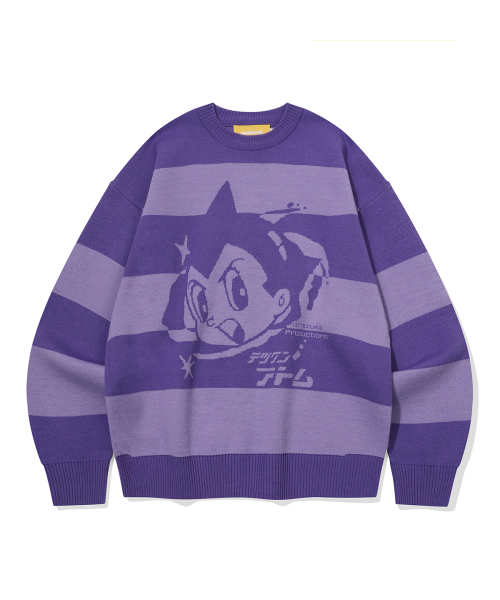 [ATOM] Gylackisis sweater (парпл) — джемпер в стиле парпл