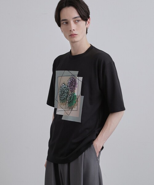 Frawaprint T-shirt — футболка с принтом FlouraprinT