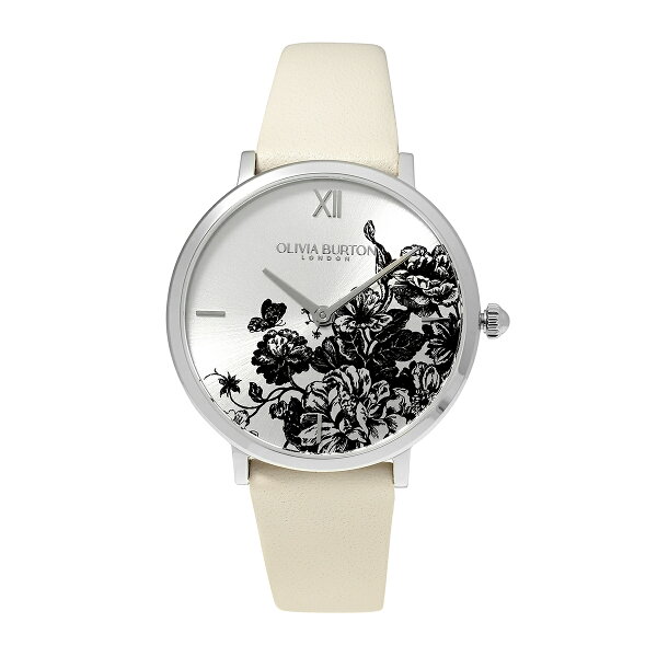Часы Olivia Burton SIGNATURE OB24000113, серебристо-чёрный, с батареей, новые