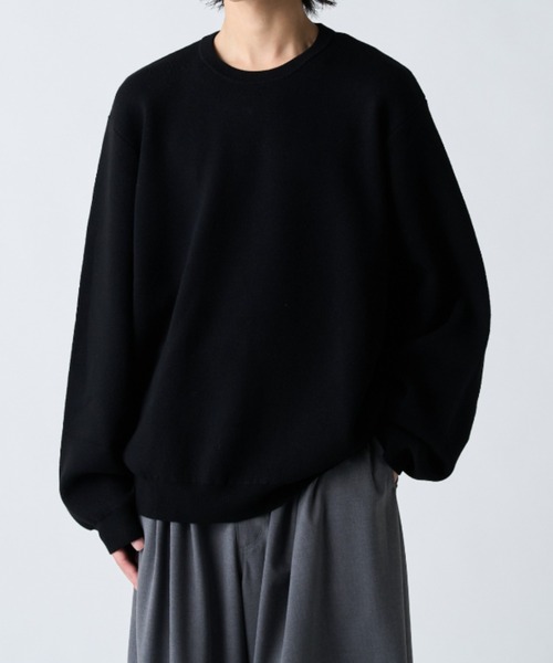 Вязаный пуловер Crewneck (Wool blend)