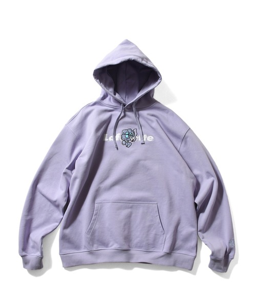 LFYT × REMIO Logan Logo Hoodie LAVENDER LE260501