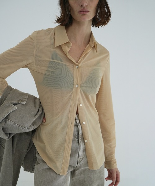 Layered Sheer Shirts — многослойная прозрачная рубашка