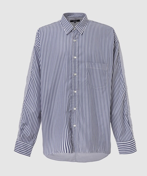 Рубашка в хлопковую полоску (COTTON STRIPE SHIRTS)