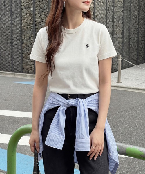U.S. POLO ASSN. лимитированная футболка Beauty Smooth Tee — базовая футболка