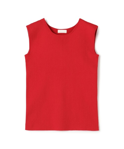 Prietel cotton rib no‑sleeve polo overbar