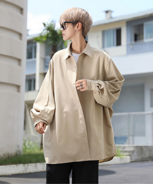 neos Big Sleeve Ette regular collar футболка‑долгообразный ромбовый слитный рукав